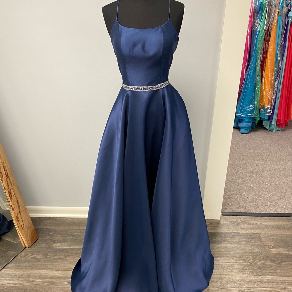 Navy Prom Dress